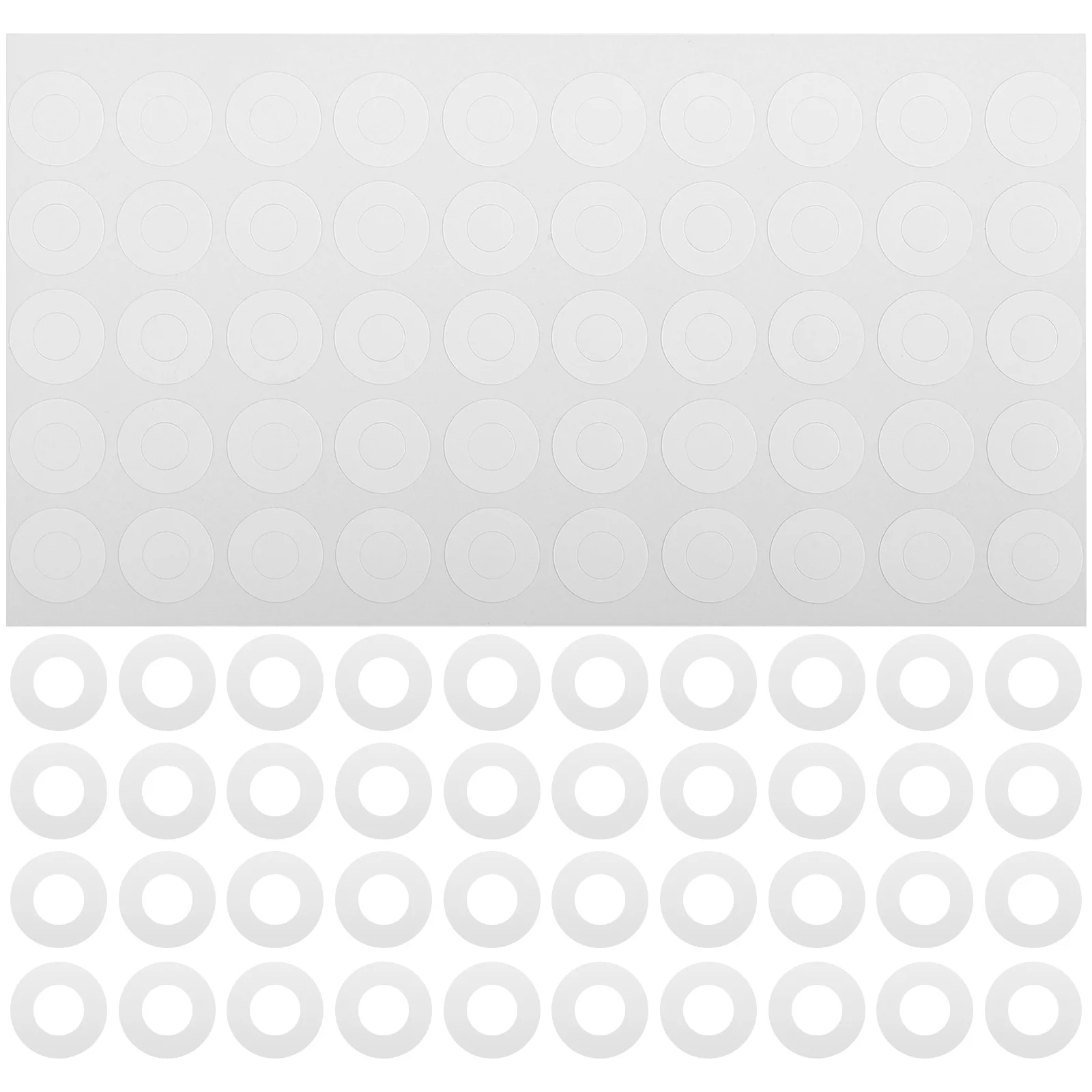 

2000Pcs Hole Reinforcement Stickers Binder Ring Labels for Loose-Leaf Paper Practical Decorative Sufficient Quantity