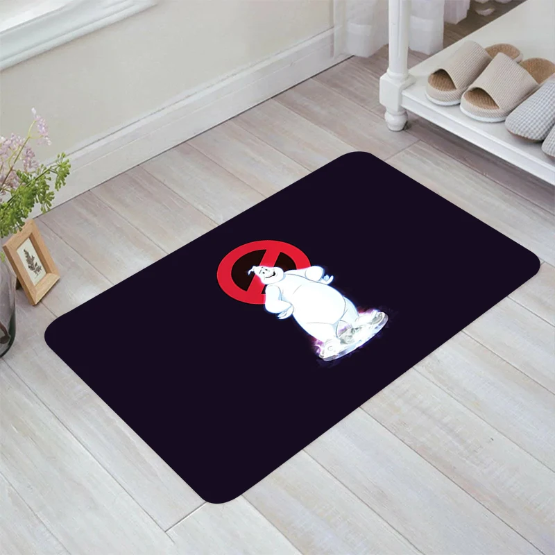 Classic Movie G-Ghostbusters Floor Mat Balcony Rugs Doormat Entrance Door Kitchen Carpet Aesthetic Room Decoration Carpets Home