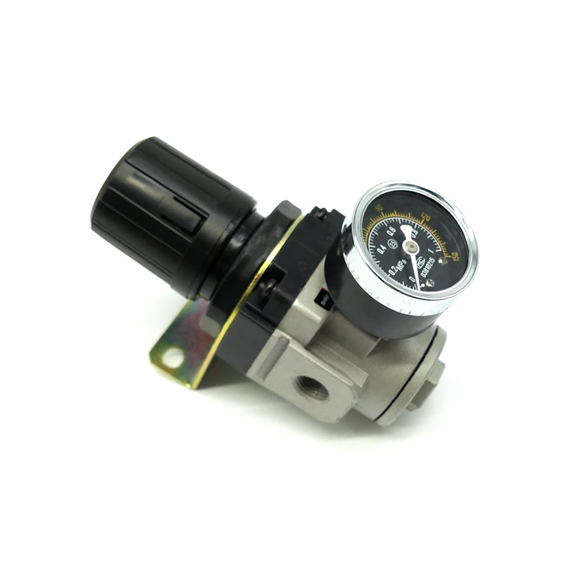 Air Control Compressor Pressure Gauge Relief Regulating Regulator ValveAR3000-02 1/4'' AR4000-04 1/2'' Port Size