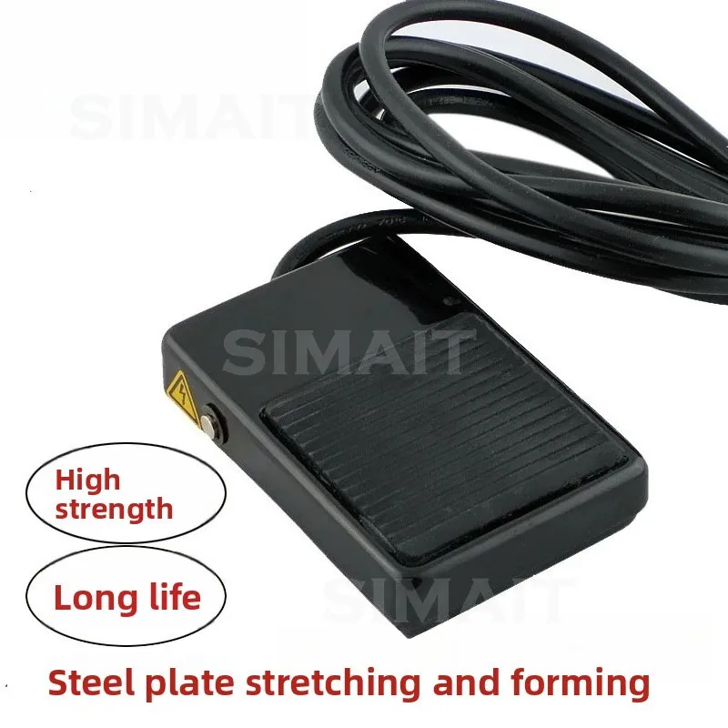 for Kacon HRF-MX1 Heavy Duty Foot Switch, Steel Housing, IP67 Waterproof, 2m Cable, Momentary Pedal