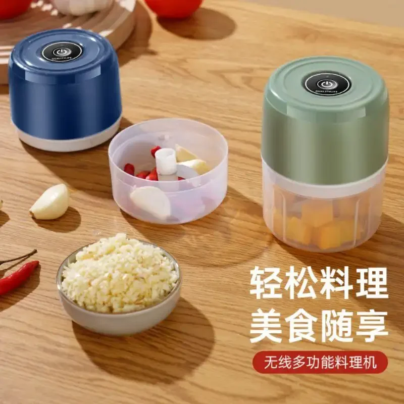 Household garlic cutter, garlic pulverizer