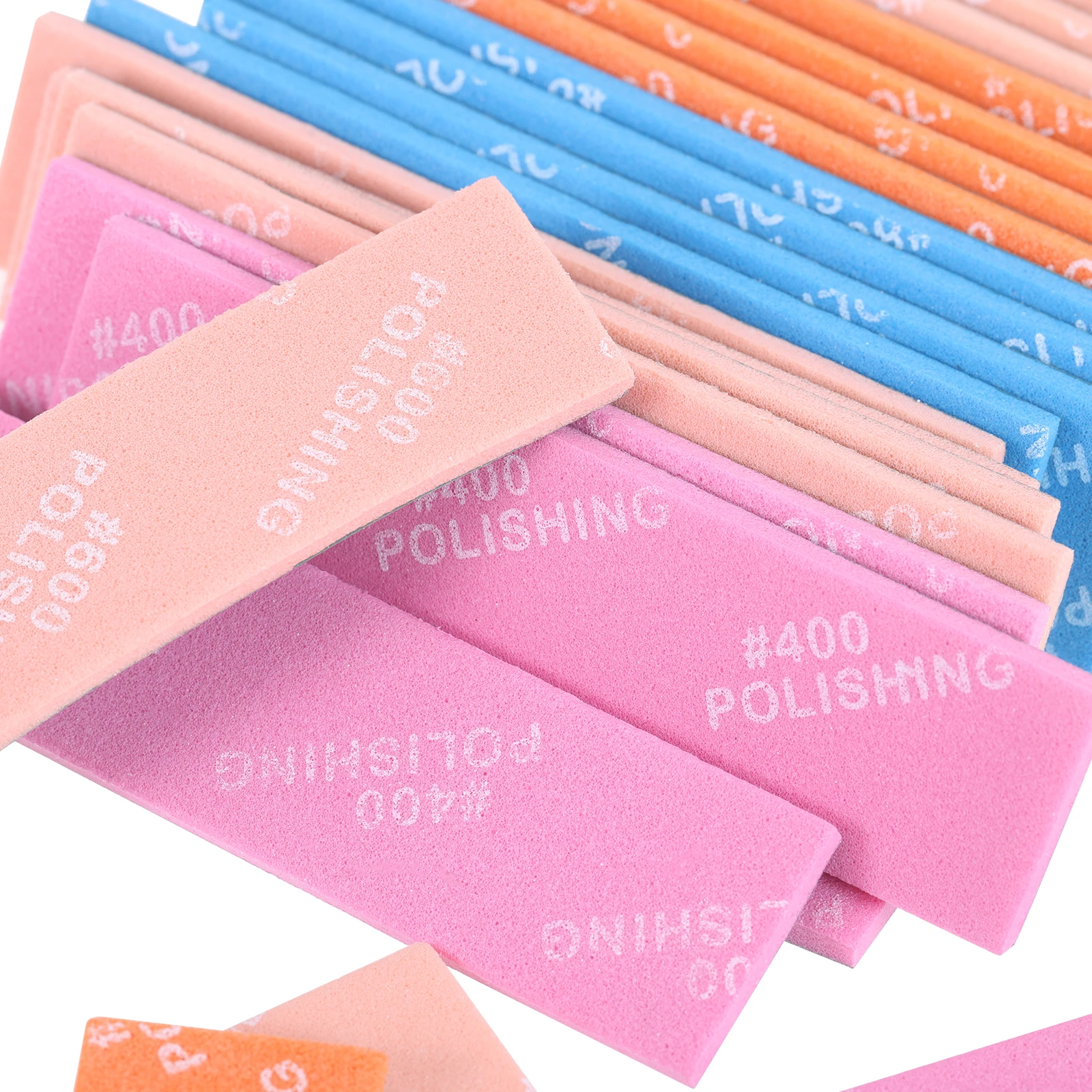 30pcs Grit 400-1500 Sanding Sponge Wet Dry Sanding Block Assortment Set Grinding Polishing Sandpaper Making Tool Sanding Paper