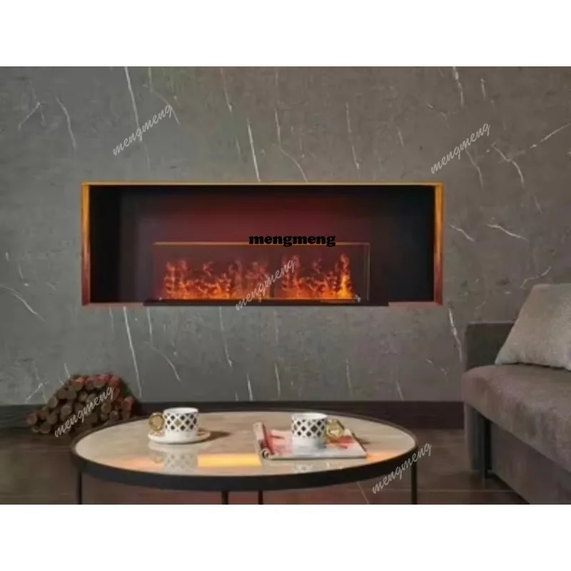 

Декоративный 3D-камин с эффектом неонового пламени и паровой дымкой для зимы