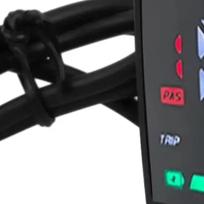 Waterproof Cycle Meter Electric Bike LCD ABS Outer Shell Clear Data Display Real-time Monitoring For Electric Bicycle