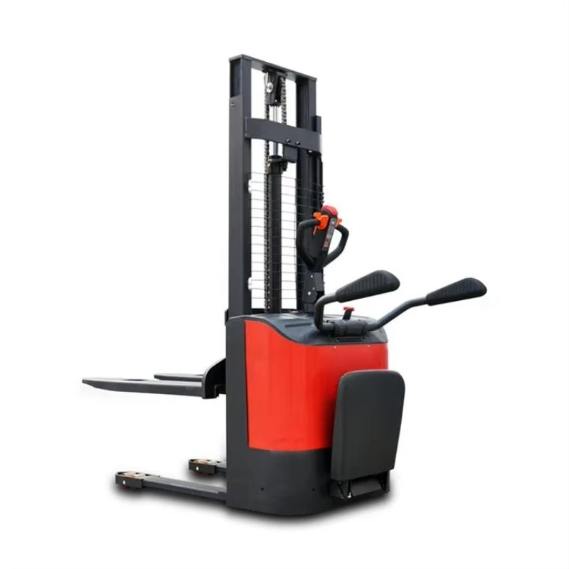 Environmentally Friendly Electric Stacker 2 Ton Capacity Compact Quiet 3.5M Lift Restaurant Noise-Sensitive