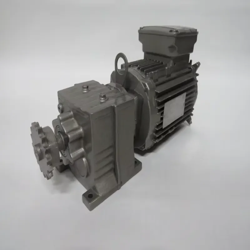 New and  AC Gearmotor 8.63:1 26Nm 1.5HP 3485/404RPM 330/575V W/Gear PLC Programming Controller