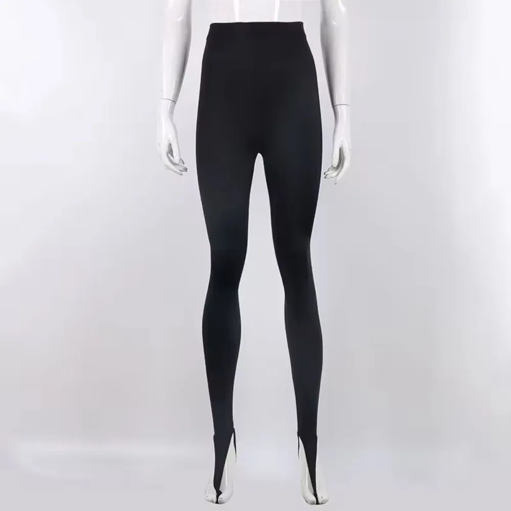 Body Shaper High Waist Stirrup Leggings Seamless Breathable Slim Tights Tummy Control Elastic Shapewear Sports