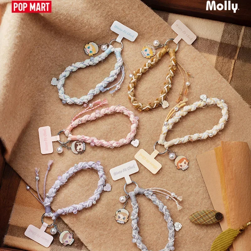 

POP MART Baby Molly Winter Fit Check Series Pendant Trendy Blind Random Box Toys Mystery Box Guess Bag Action Figure Surprise