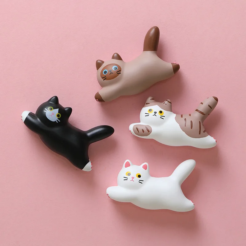 

Cat Creative Magnet Resin Three-dimensional DIY Accessories Large Magnet Magnetic Sticker