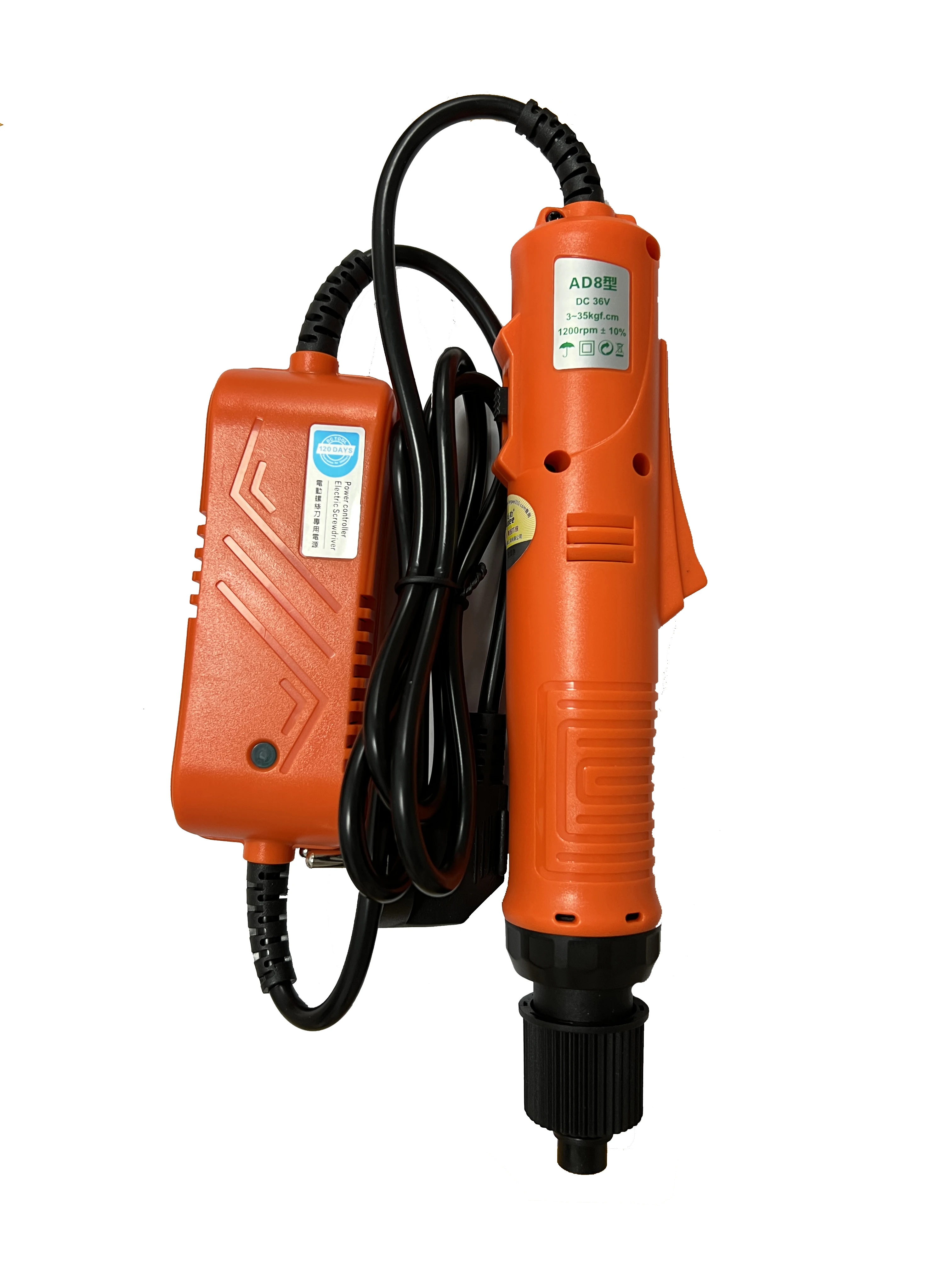 1200rpm Electric Screwdriver with 10Pcs 50mm*2.0mm PH Adjustable Speed Industrial Grade In-line Torque Power Tool AC 220V EU