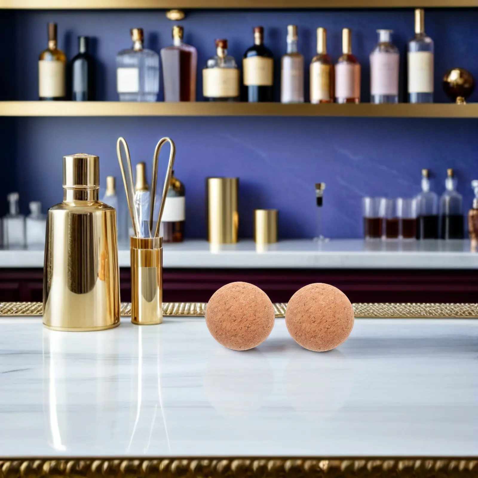 

2 шт. деревянных пробковых заглушек 61 мм, натуральные круглые пробки для бутылок, для винных графинов, декантеров, стеклянных банок, замена уплотнителей для бутылок