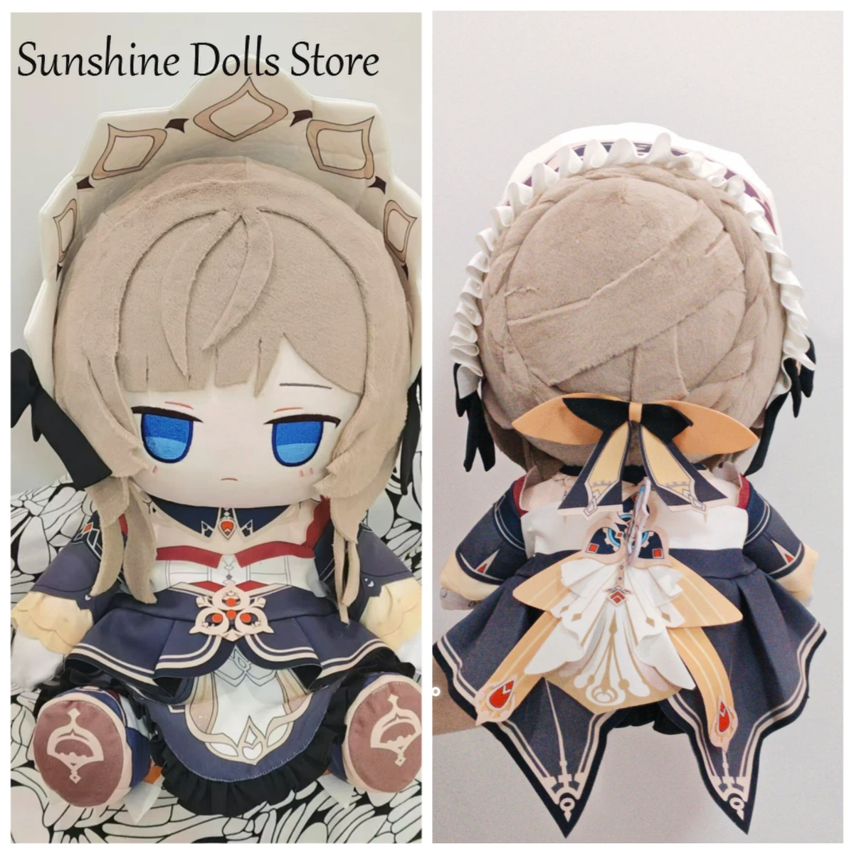 

40CM Genshin Impact Sandrone Marionette Anime Soft Plush Doll Stuffed Toys Dress Up Outfit Sitting Posture Figures Pillow Gift