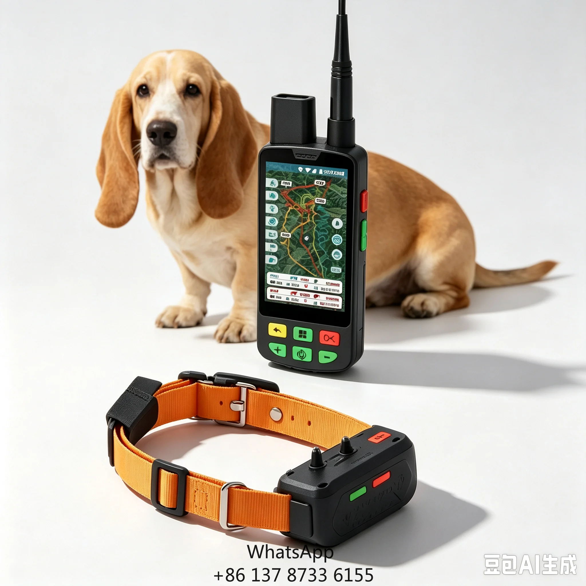 Canine Health Dog Collar GPS Anti-Lost Vital Sign SDK + Syncope Detection Android Compatible Manufacturer Seeking Clinic