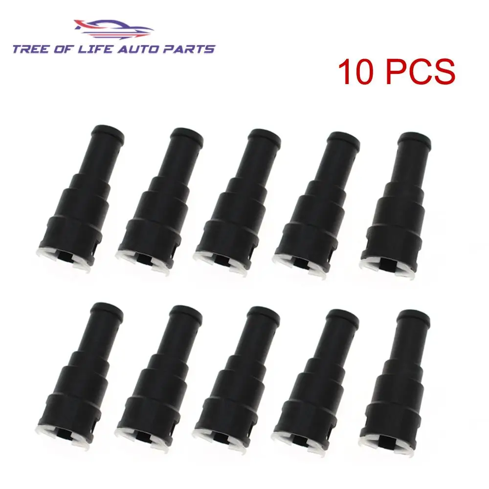 

1/2/5/10X Heater Inlet Front Hose Connector 15119175 For Buick Cadillac Chevy Ford GMC Saab Pontiac Oldsmobile 800-403 15139564