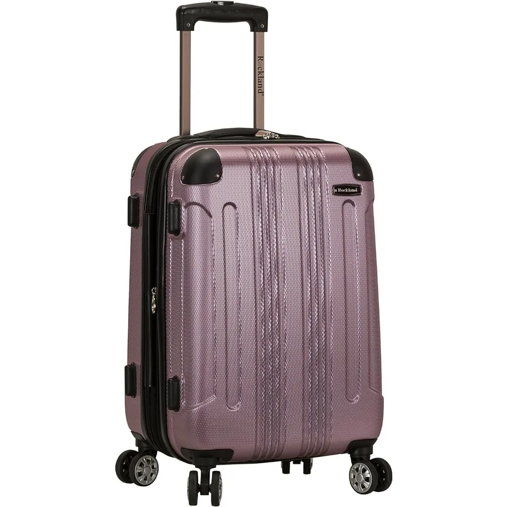 Rockland London Hardside Spinner Wheel Luggage, Mint, Carry-On 20-Inch