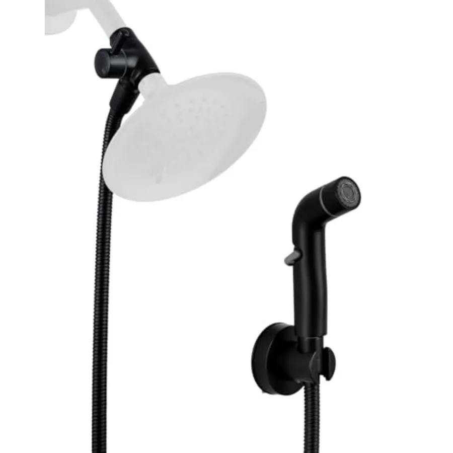 

Насадка-распылитель для душа для собак: быстрое и чистое мытье питомцев, многофункциональный металлический дивертор, удлиненный крюк без сверления