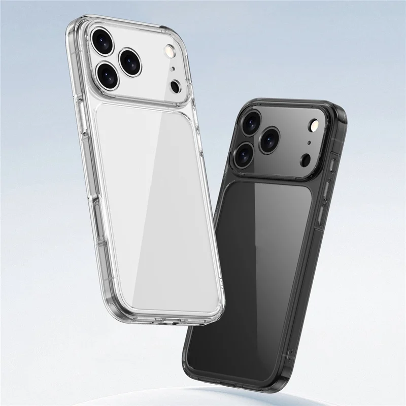 Luxury Transparent Shockproof Case For iPhone 17Air 17 17Pro 17Pro Max Clear Hybrid TPU+PC Protective Hard Back Cover - náhled 4