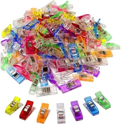 10-50Pcs Multipurpose Sewing Clips Colorful Clips Plastic Clip Storage Positioning Quilting Clips for Fabric Sewing Craft