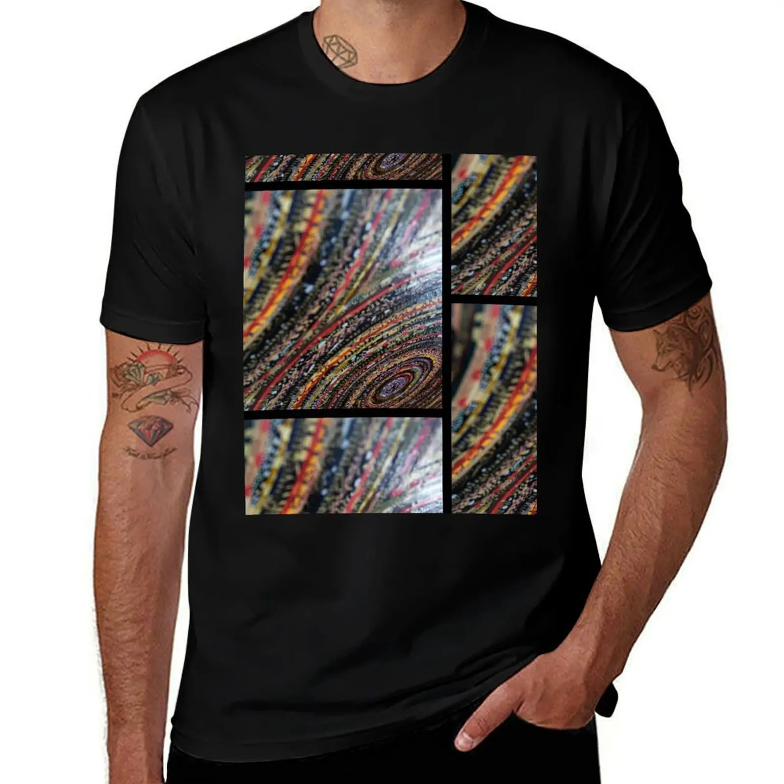 Concentric Detail 2 T-Shirt cotton t shirt pack T-Shirt