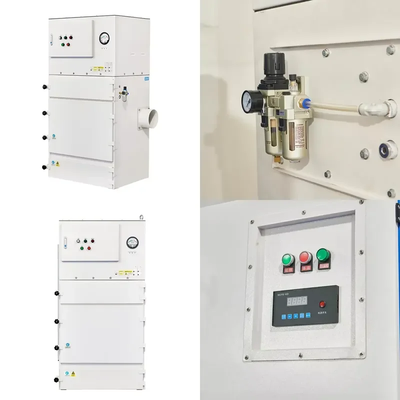 High Precision Filter Dust Collector Automatic Pulse Dust Removal Integrated Dust Collector for Industrial Grinding