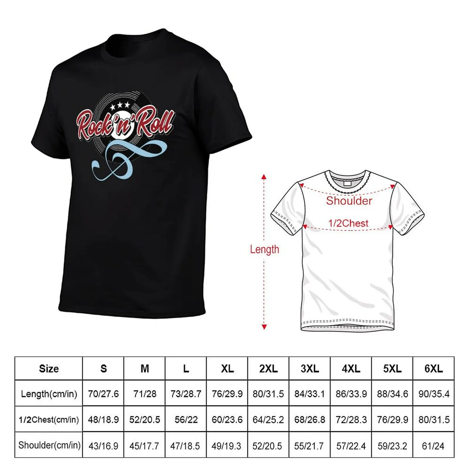 Rock Rockabilly Music Rock n Roll Rockers 1950s Sock Hop T-Shirt plain cotton man t-shirts Men's t shirts
