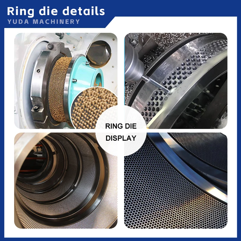 YUDA SZLH508 High Quality Ring Die Wood Pellet Machine Pellet Mill Granulator Spare Parts