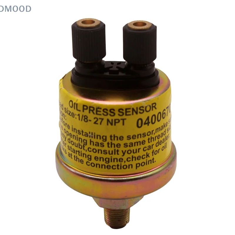 Universal Car 1/8 NPT Replacement Engine Dual End Design Oil Pressure Sensor For Aftermarket Gauge Auto Accessories