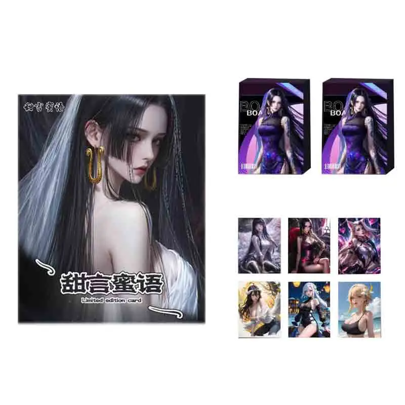 Wholesales Goddess Story Collection Card Limited Edition A6 Card Booster Box Seduction Beautiful Color Trading Card