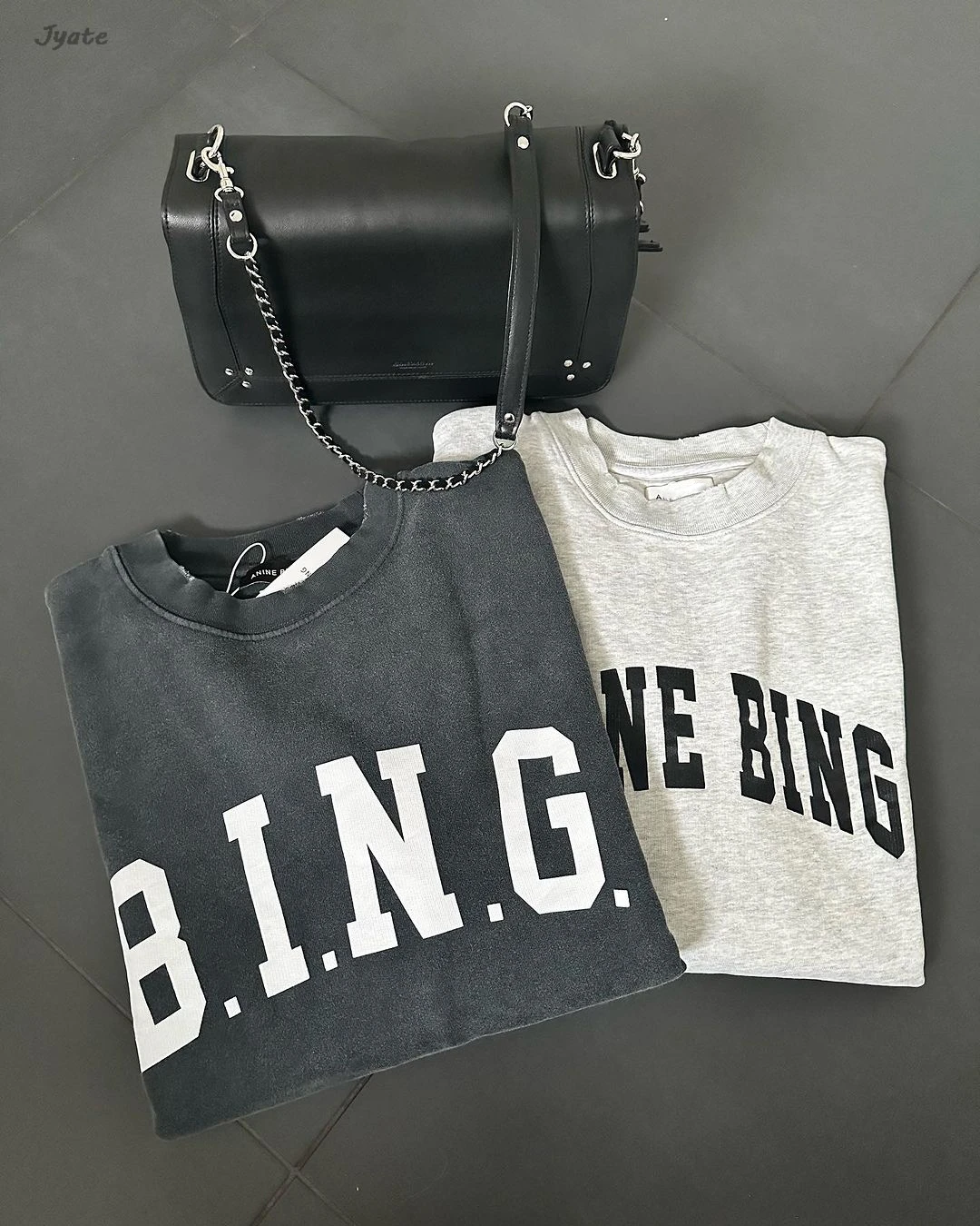 

Letter Print Fashion Sweatshirts Cotton Simple Distressed Pullovers Woman Loose Round Neck Black Grey Chic Autumn Winter Hoodie