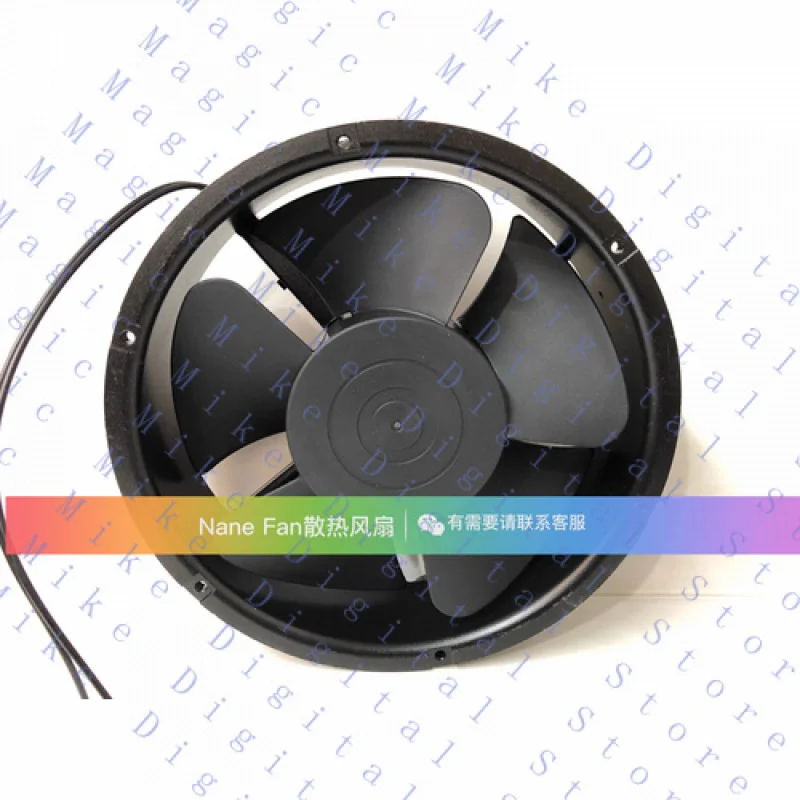 H  1 pcs FOR LF Fan LF22060B220H AC220V 22060 22cm 2 wire cooling fan Aluminum frame