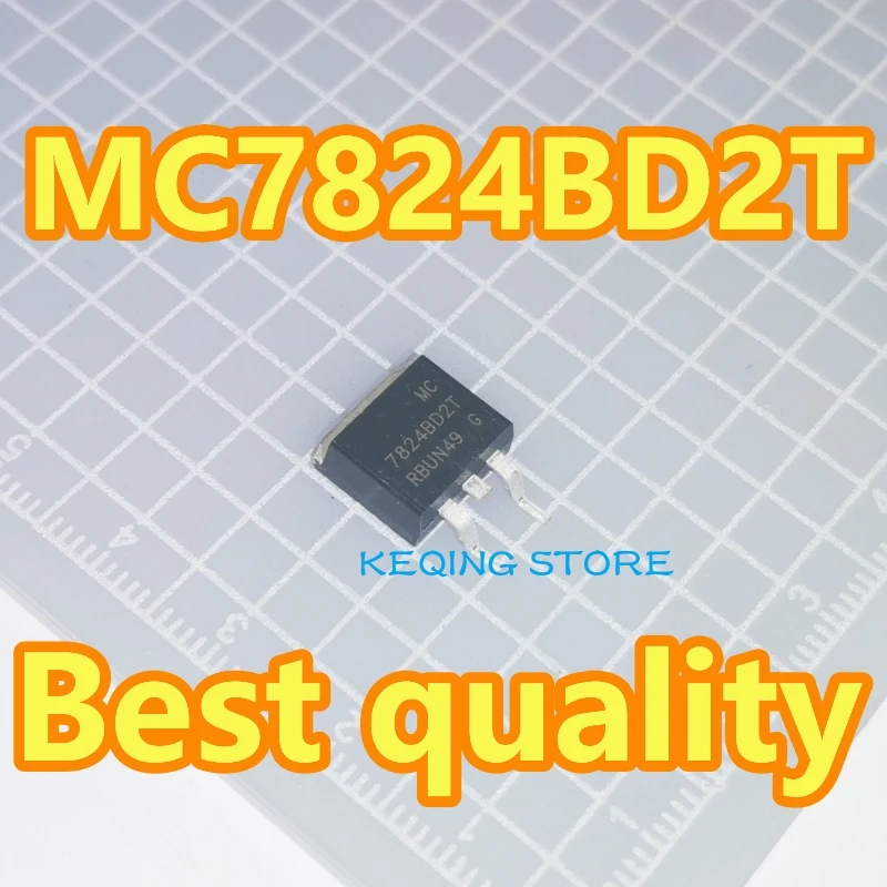 

50pcs MC7824BD2TR4G MC7824BD2TG MC7824BD2T Linear Voltage Regulator