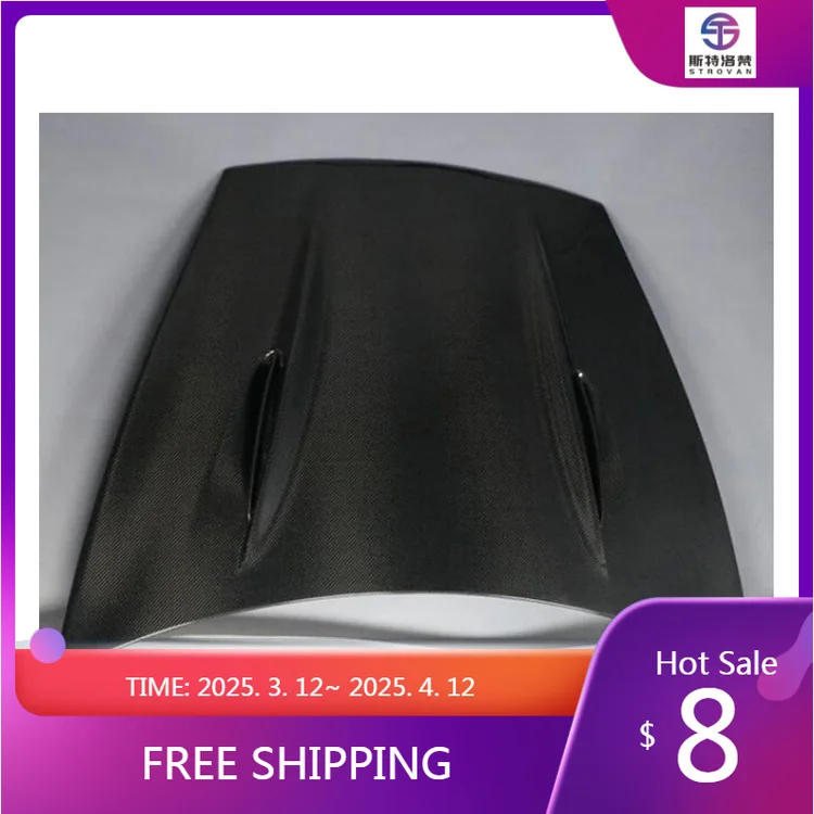 

High Quality Style Carbon Fiber Fibre Body Kit Front Engine Hood Bonnet for PorscheS 955 957 2002-2010