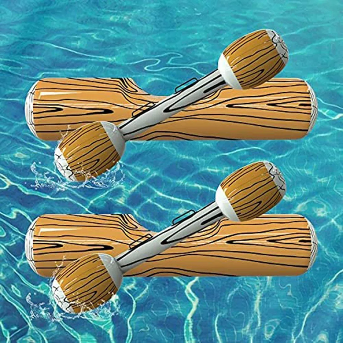 

2 Set Of Swimming Pool Floating Games Inflatable Water Sports Bumper Toys Adult Summer Beach Swimming Ring