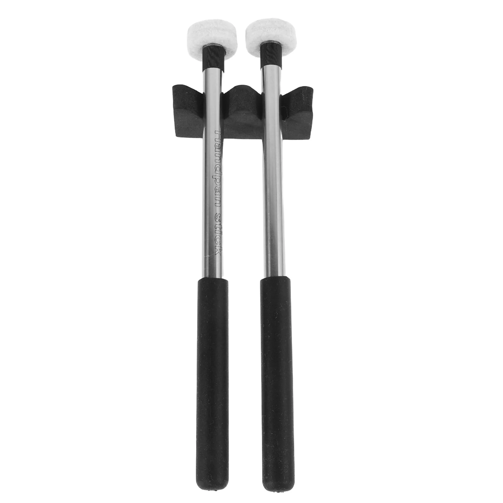 

2Pcs Nonslip Design Metal Handle Felt Head Drum Mallets for Smooth Consistent Sound in Various Performances Drum Stuff