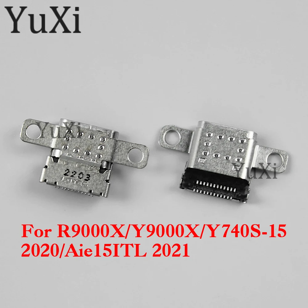 1Pc 24Pin USB Type-C Charging Port For Lenovo ThinkPad R14 E14 E15 Female Socket Power Connector Jack For Yoga C940 E590 E595