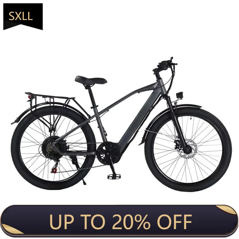 

SXLL 26-Inch electric bicycle with 36V lithium battery, digital display, variable speed, suitable for commuting and leisure, sui