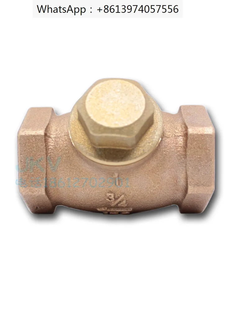 

Check valve bronze threaded lifting type F 6-point one-way valve 6-point 4-point DN15