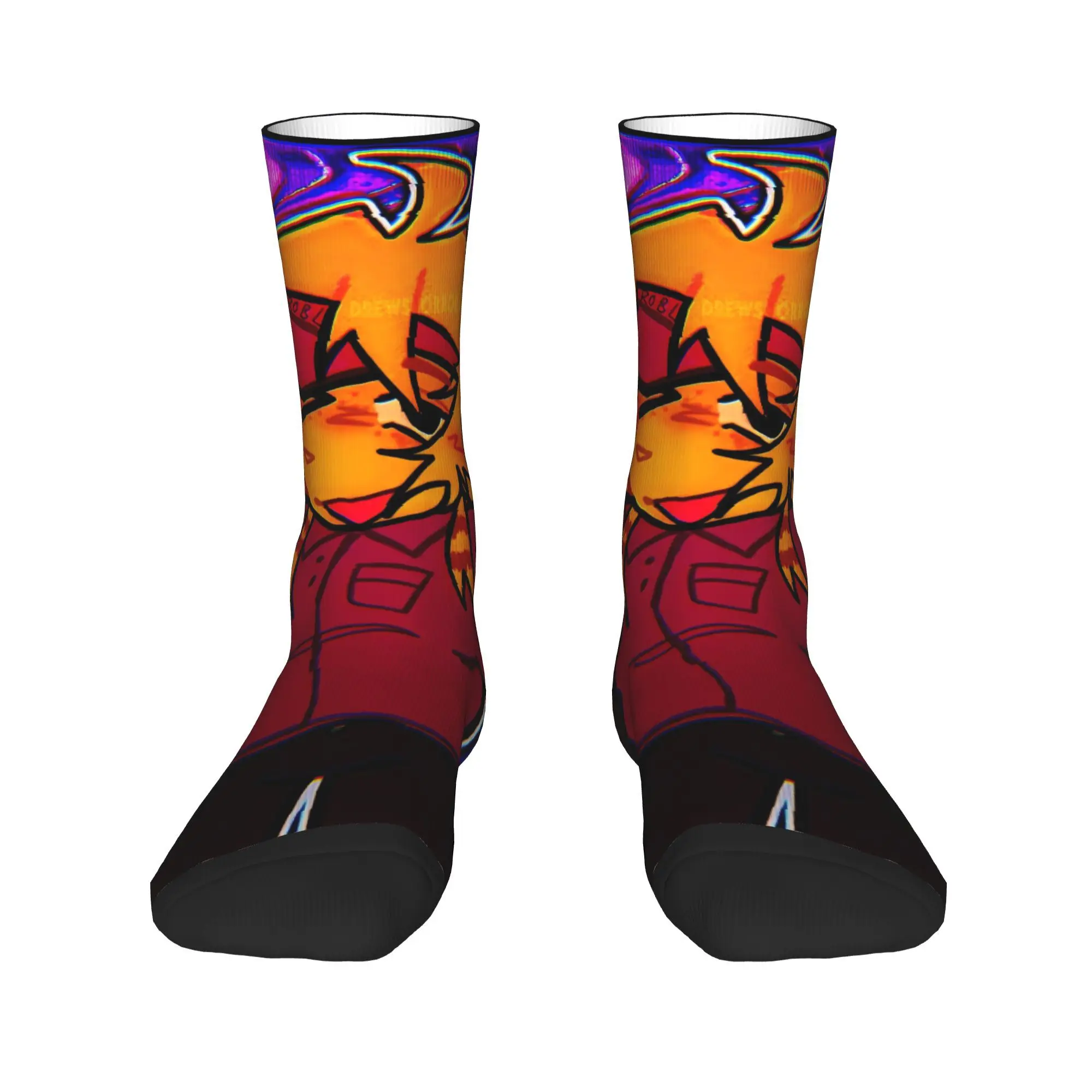 إليوت omg Forsaken الجوارب جوارب مطبوعة المضادة للبكتيريا زوجين الجوارب لينة تنفس الخريف مضحك سكيت الجوارب