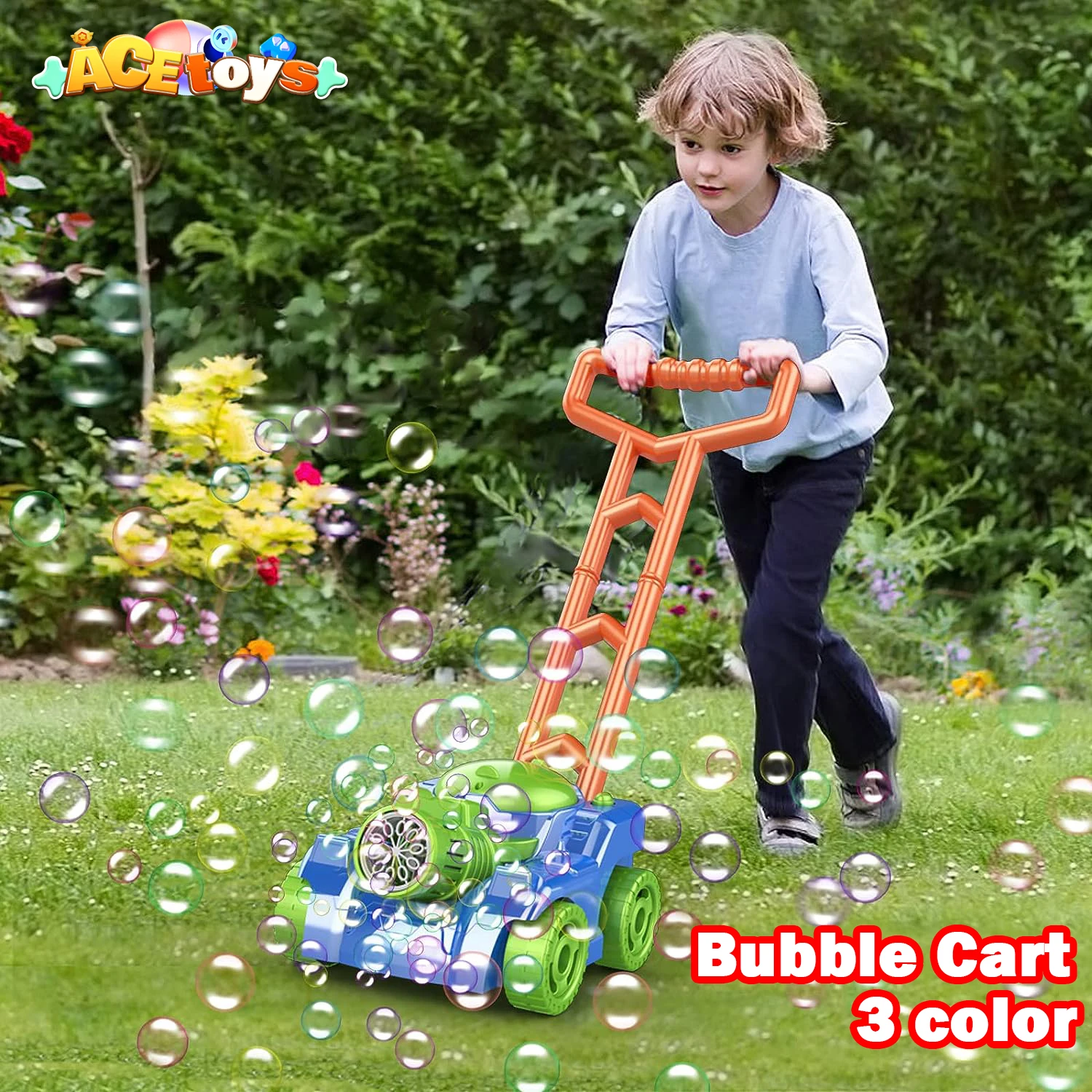 

Bubble Cart Soap Bubbles Gun Rocket Hand Tank Holes Wedding Machine Automatic Blower Toy Kids Pomperos Childrens Back to School