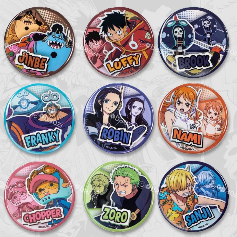 

Цельный аниме-товары, милый значок с героями мультфильмов, креативный персонализированный для мальчиков и девочек, украшение для рюкзака, оловянная брошь, подарок