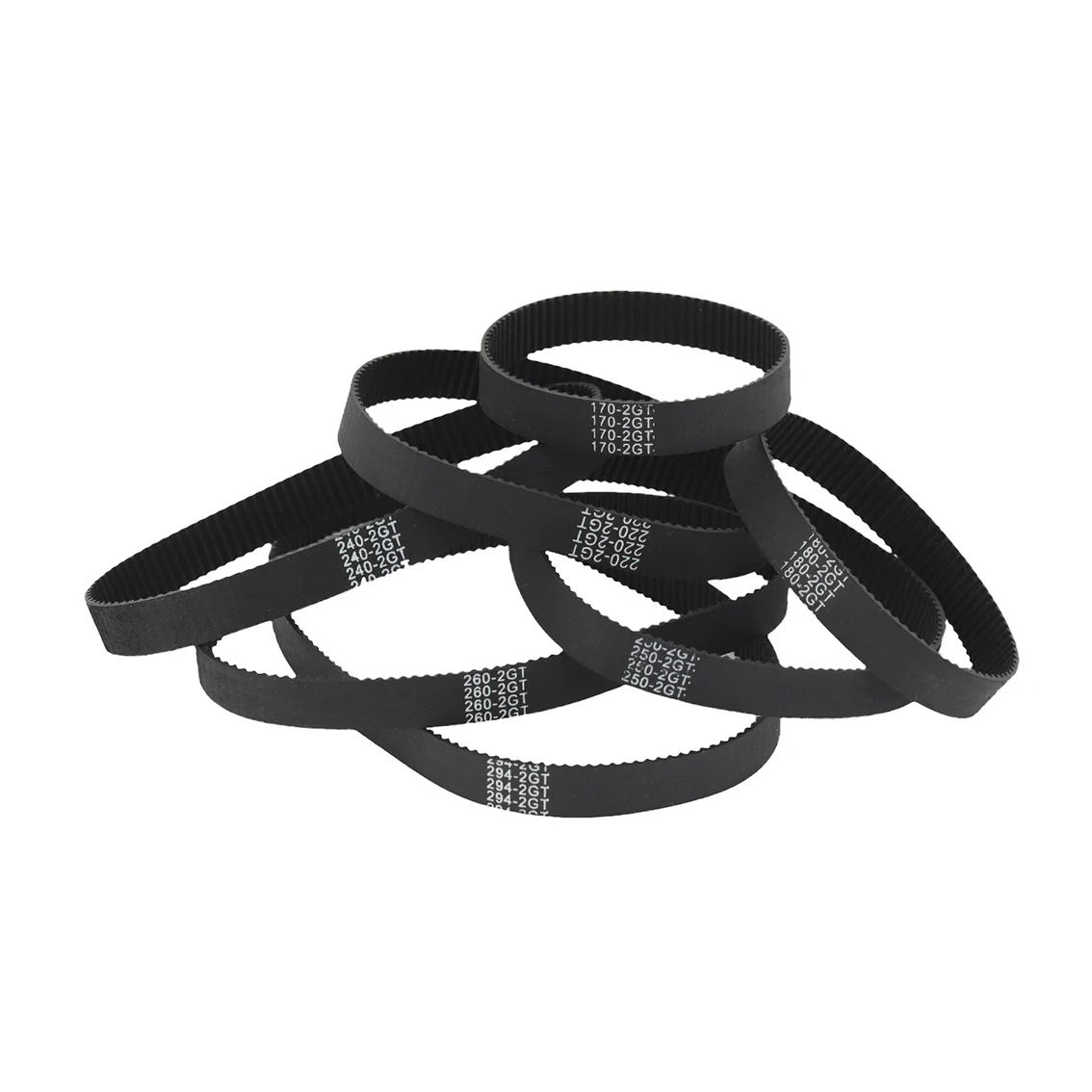 1Pcs Perimeter 260-288mm GT2 Closed Loop Timing Belt Rubber 2GT Width 6mm/10mm 130-144 Teeth Synchronous Belts 3D Printer Parts