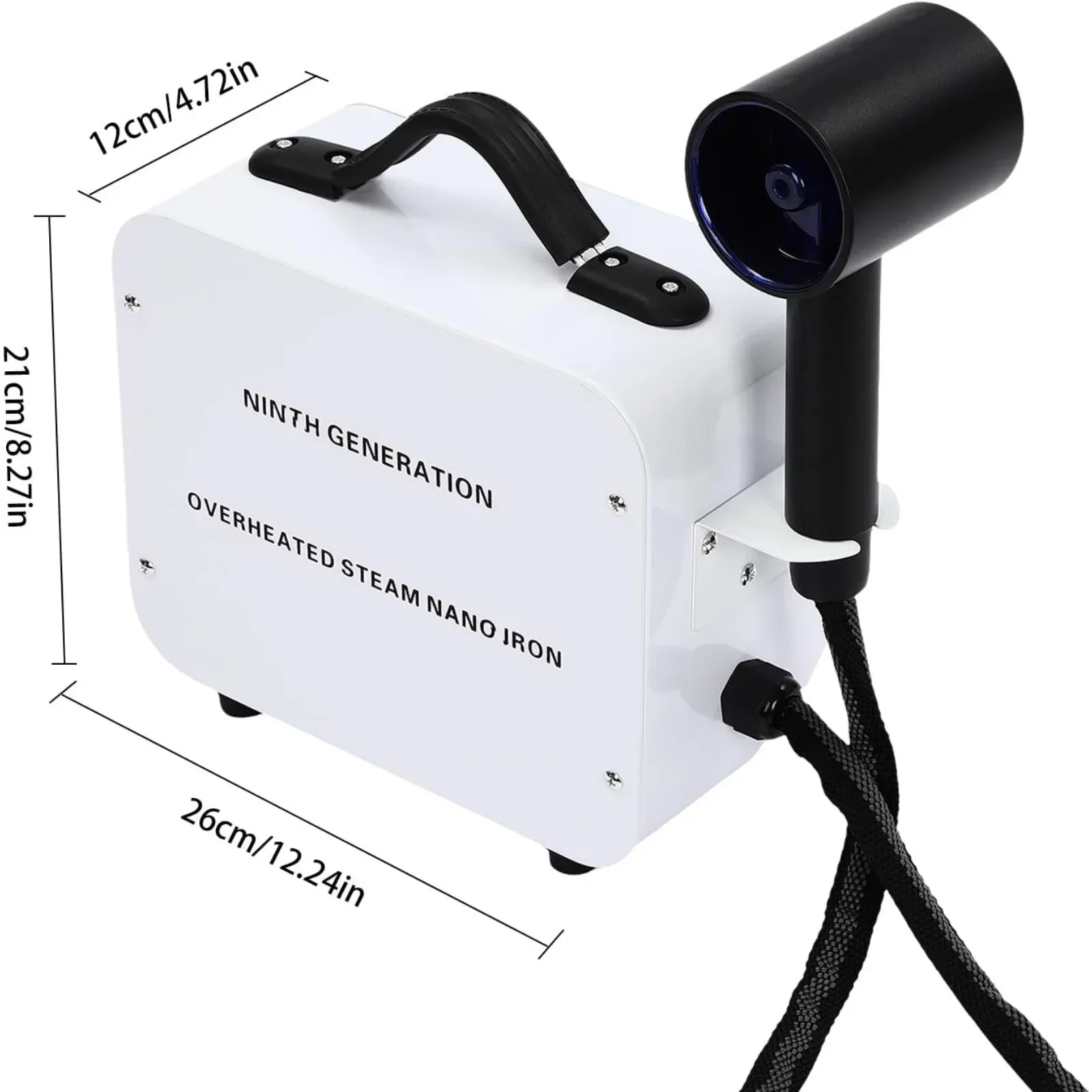 

CNCEST 110V H160 75L Portable Polisher Oxyhydrogen Water Welder Oxyhydrogen Flame Generator Acrylic