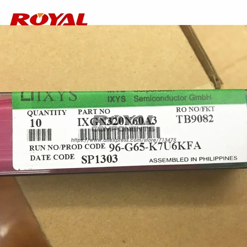 IXGN50N60BD2 IXGN50N60BD3 IXGN320N60A3 NEW