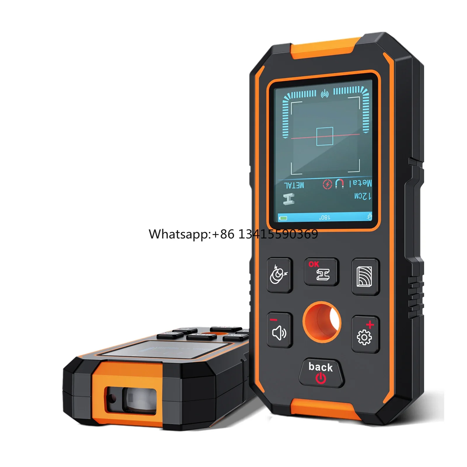 

NF-513 Cost-Effective Wall Detector Stud Finder Metal Wood AC Wire Finder