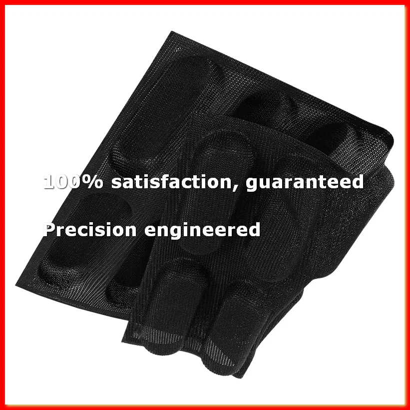 Silicone Pan-Non-Stick Perforated French Bread Pan Forms,Hot Dog Molds , Baking Liners Mat Bread Mould-A22U