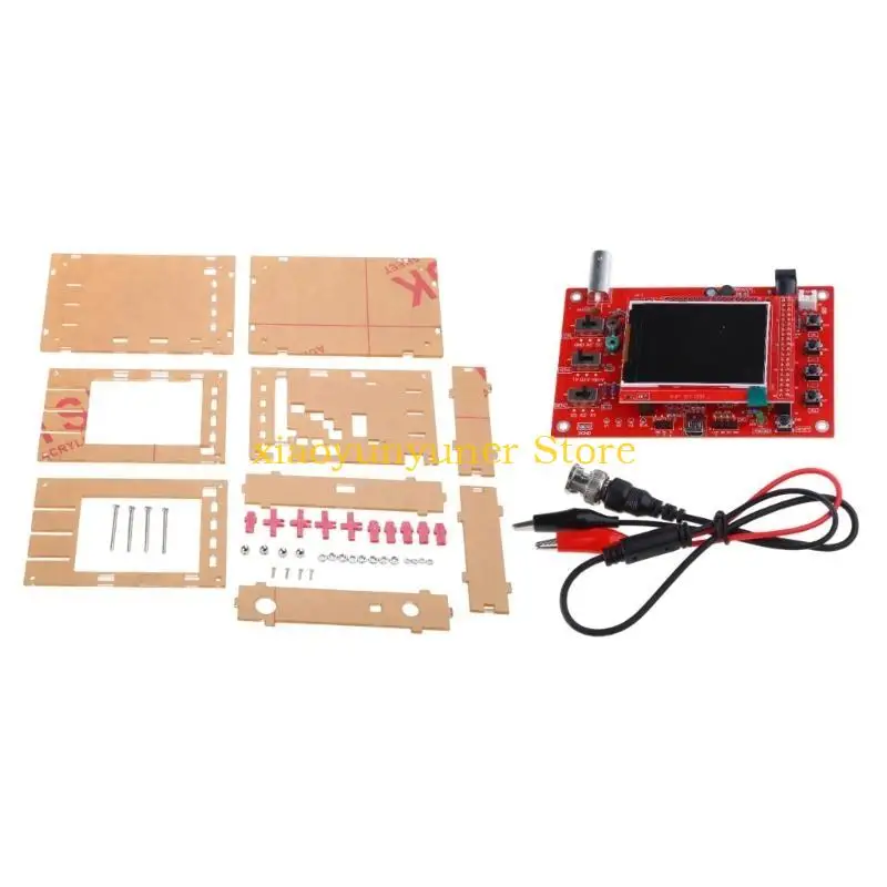 

P9JB 2.4" TFT Digital Oscilloscope 200KHz Tester 1Msps Bandwidth Probe Assembled Optional Electronic Production