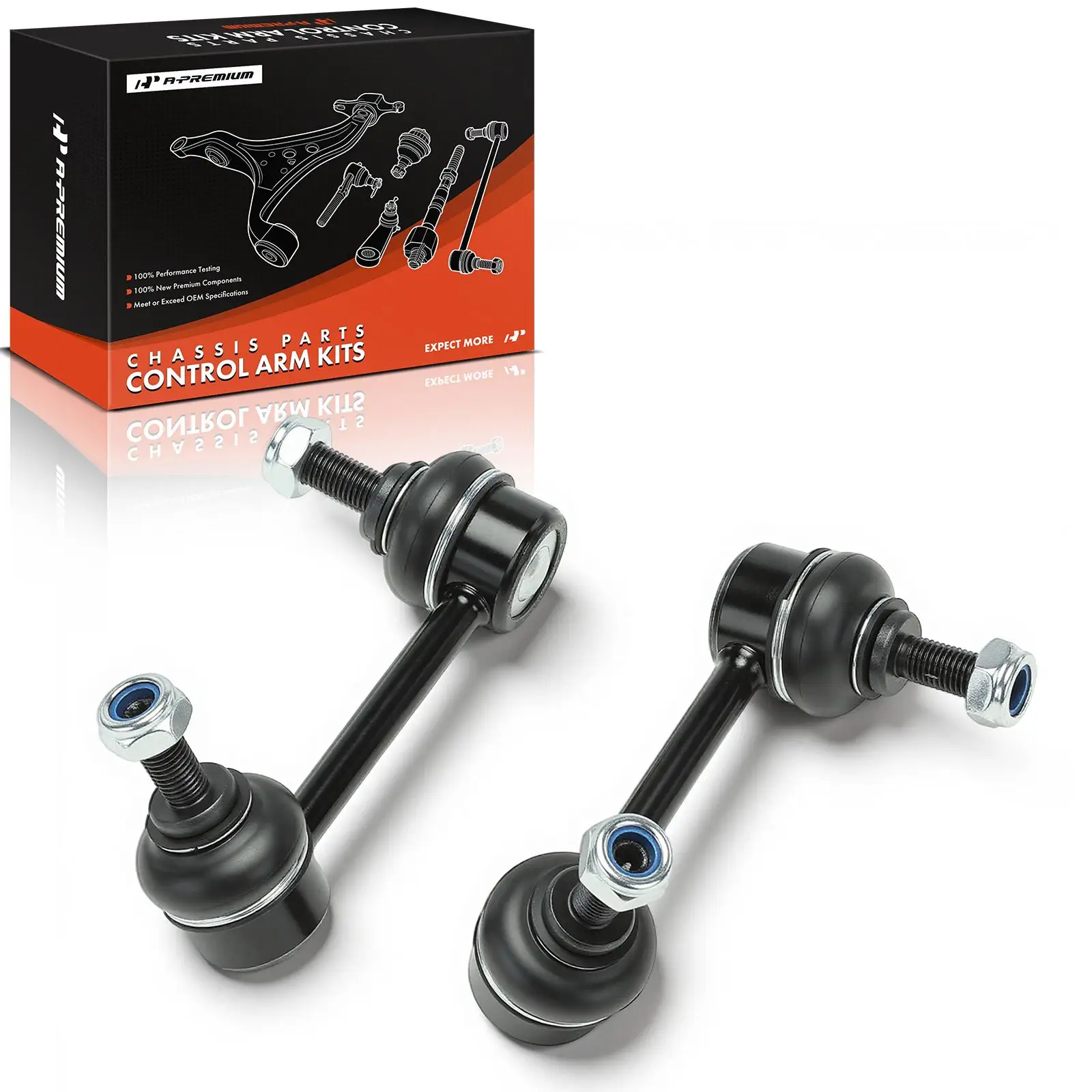 A-Premium 2x Rear Suspension Stabilizer Sway Bar Link for Nissan Altima 2007-2013 Maxima 2009-2014 56261JA00A