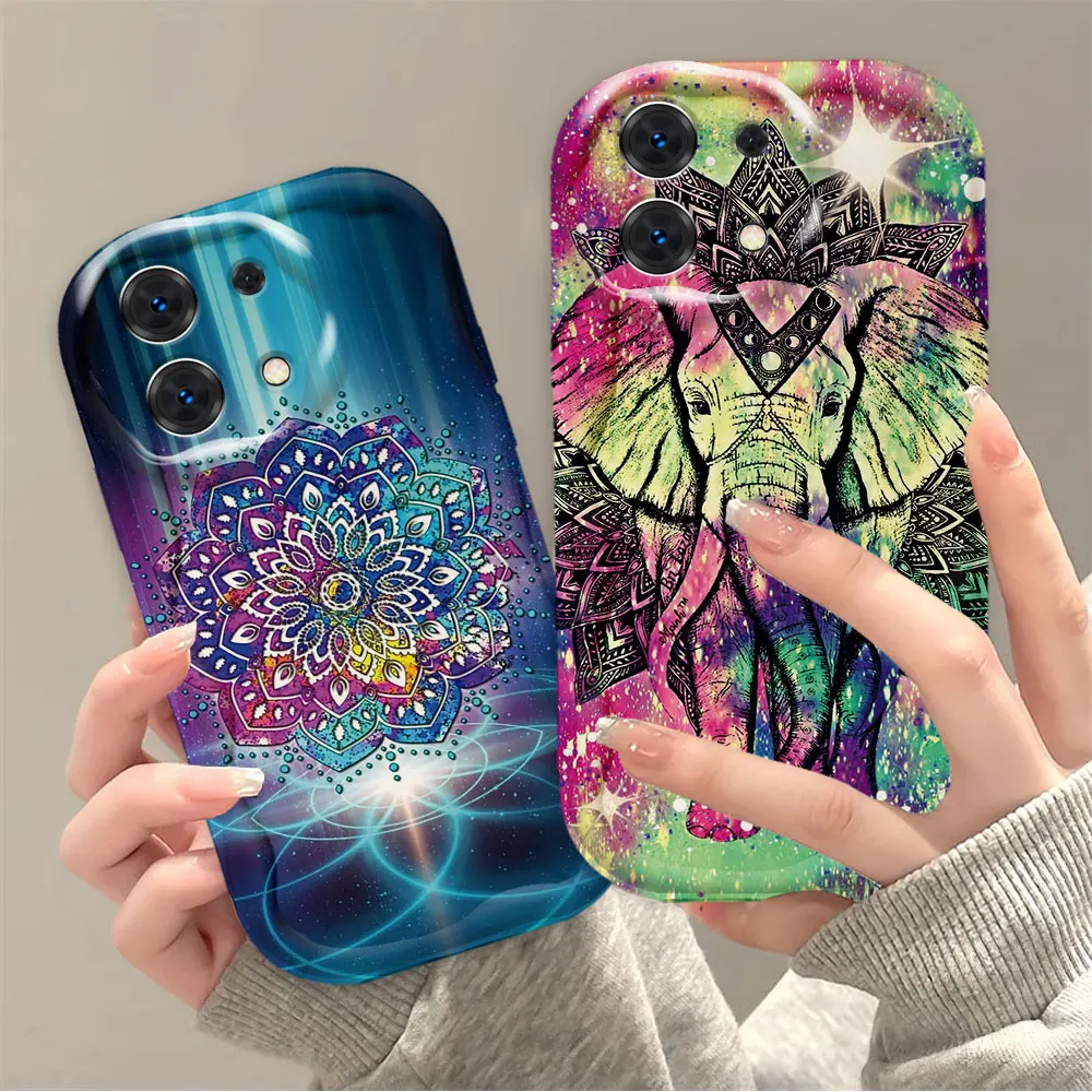 Art Mandala Chakra Yoga Phone Case For REDMI 13 13C 12 A3 9T 14C 10 10C 12C 9 9A 9AT 9C 10A K30 K30I K40 K50 A1 PRO MAX 5G