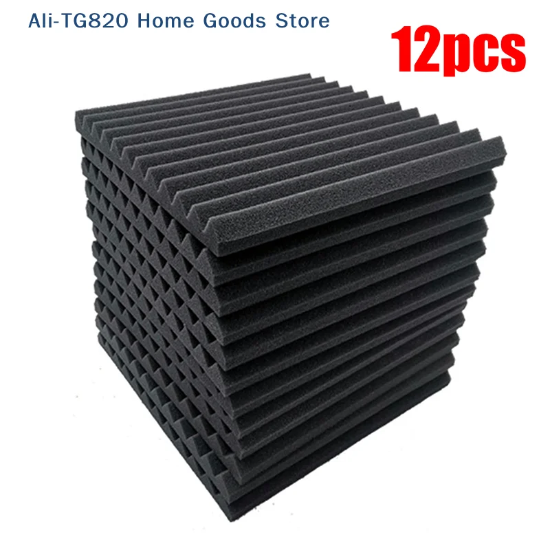 [TG820]12pcs Soundproofing Foam Studio Acoustic Panels Absorption  Panel