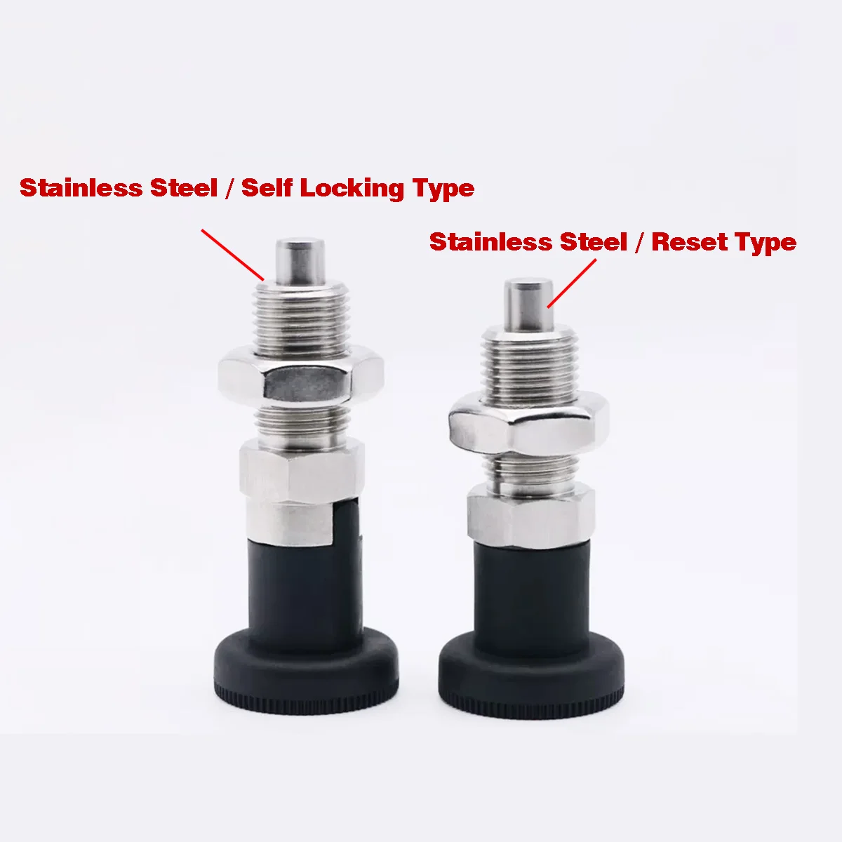 Carbon Steel Knob Plunger Self-Locking Indexing Pin/Reset Spring Positioning Pin M10M12M16M20